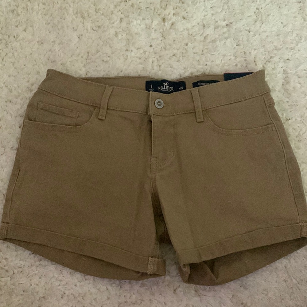 Hollister Khaki Shorts